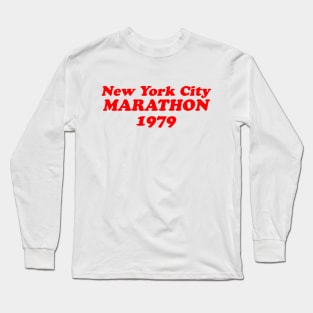 NYC Marathon 1979 Long Sleeve T-Shirt